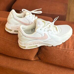 Nike Women's Sneakers - White and Pink